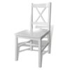 WALNUT Kitchen Tables and Chairs Set Dining Room Table Set for 4 White