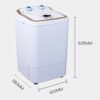 Washing Machines Portable Mini Child Baby Special Washing Machine,Home Travel Dormitory Socks Underwear (mini washing machine)