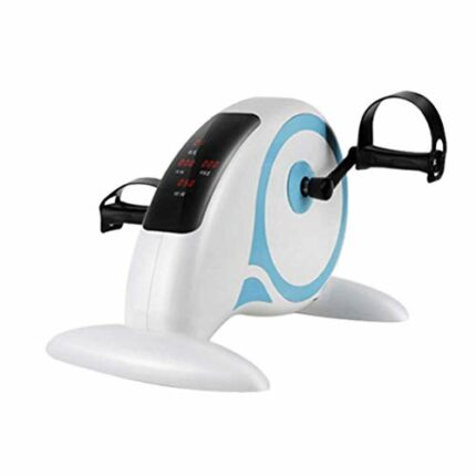 LUNEZY Motorized Electric Pedal Exerciser, Fitness Exercise Bike for Hand, Arm Knee & Leg Mini Cycling Rehab Equipment for Handicap Disabled