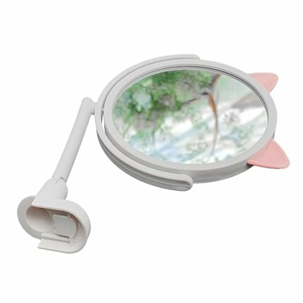 SMART CASTLE 360° Swivel Extendable Bathroom Mirror, Magnified Shaving Mirror