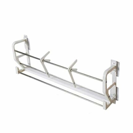 DINGZZ Shoes Rack Organizer Wall Mounted Storage Shelf Shoe Holder Keeps Shoes Off the Floor