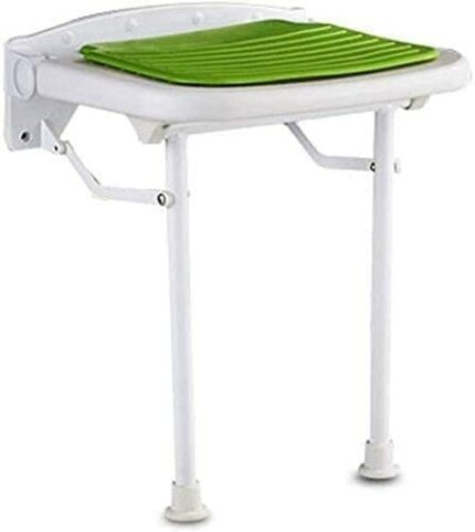 taimowei Wall Mounted Foldable Shower Seats, Benches Bath Stool with Cushion Bathing Aid for Elderly Pregnant Women 0212,Household Goods