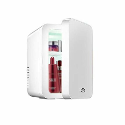 KJHD Mini Car Fridge Portable Refrigerator Freezer Heating Fridge Compressor Quick Cooling for Car Home Camping Desktop