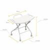 Bath Stools,Bathing Chair Elderly Pregnant Women Folding Bath Stool Shower Chair Shower Stool Bathroom Bench Chair