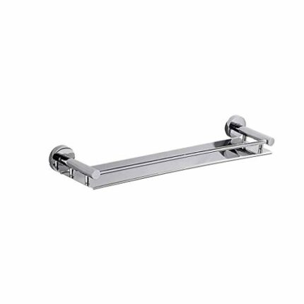 TJLSS Stainless Steel Bracket Bathroom Shelf, Used to Store Household Hotel Bathroom Accessories, Wall mounted Shelf (Size : 44cm)