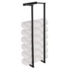 Towel Rack, Bathroom Towel Holder, Wall Mounted Towel Holder, Rolled Up Towel Wall Holder, Stainless Steel Organizer for Rolled Towels, 2-Bar Rol