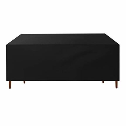 Table Cover for Garden Furniture Covers Waterproof Heavy Duty Rectangular Outdoor NEVERLAND Patio Furniture Cover Large 210D Oxford PU Coating fo