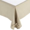 Today 576334 Cotton Bed Base Cover - Non-Woven Fabric/Polypropylene, Cotton, Zinc, 160x200 cm