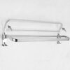 Bathroom Towel Bar Wall-Mounted Towel Rack Bathroom Rack Towel Rack Polishing Multi-Functional Folding Partition Tower Hanger