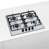 Bosch PGP6B5B60 Gas hob, 60 cm, Stainless steel, Serie 4, Built in