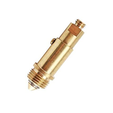 HDigiWorld Basin Bath Waste Click Clack Clicker Push Pop Up Internal Spring Plug Bolt, Brass
