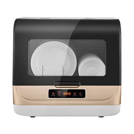 Countertop Dishwasher, Portable Countertop Dishwasher, Water Filling Dishwasher, 75° Hot Air Drying, Suitable For Apartments, Dorms, Offices, Cam