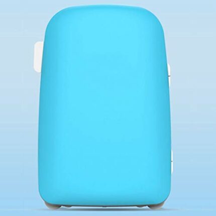 SDFGH 28L Dual-core Car Mini Refrigerator Mini Fridge Refrigeration Heating for Household and Car Use Portable Freezer 12V (Color : White-Style)