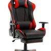 IntimaTe WM Heart Gaming Chair Ergonomic Office Chair, Recliner Computer Desk Chair with Footrest, Lumbar Support and Headrest, High Back Racing