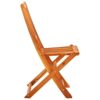 vidaXL 8x Folding Garden Chairs Outdoor Patio Terrance Backyard Furniture Wooden Foldable Dining Dinner Chair Seat Solid Eucalyptus Wood