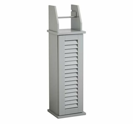 House and Homestyle Marcus Louvre Toilet Roll Store, Particleboard-15mm Particleboard-12mm Particleboard-9mm MDF/Particleboard-3mm Nominal Assemb