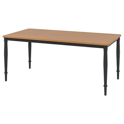 Ikea DANDERYD dining table, 180x90 cm, pine veneer/black