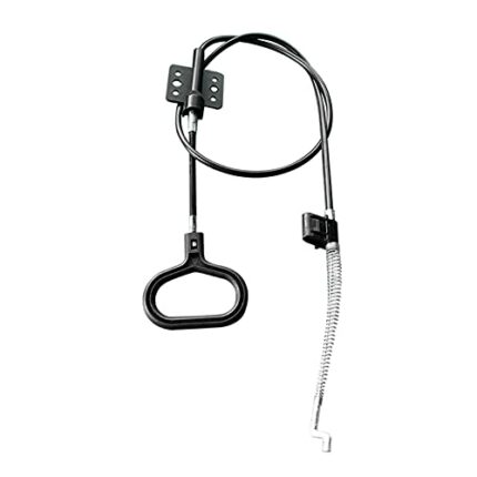 Recliner Cable Replacement Part D-Ring Handle Recliner Pull Cable Spring， Hook Exposed Cable Length Recliner Cable with a Spring Fitted