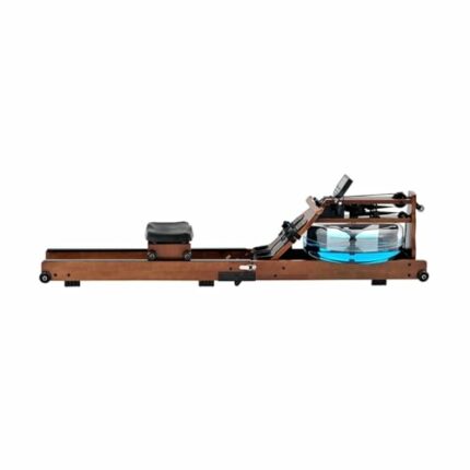 HAWEWE Wooden Rowing Machine For Home Gym Water Resistance Foldable Rower Machine With LCD Monitor Cardio Training 330lbs Max Capacity Indoor Fit