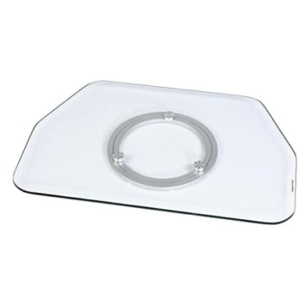 Hama Rotary Stand for LCD and Plasma TV Up to 42 inch Glass - Clear