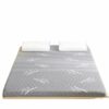 TBIIEXFL Natural Latex Memory Foam Filling Mixed Mattress 8cm Tatami King Queen Full Size Keep Warm Winter Comfortable Cushion (Color : Gray, Siz