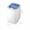 XIAOJUN Single Barrel Mini Washing Machine Washer and Dryer Washing Machine Portable Washing Machine Top Loading