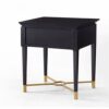 CZDYUF Solid Wood Bedside Bedroom Small Apartment Storage Mini Storage Cabinet-54 * 39 * 58cm