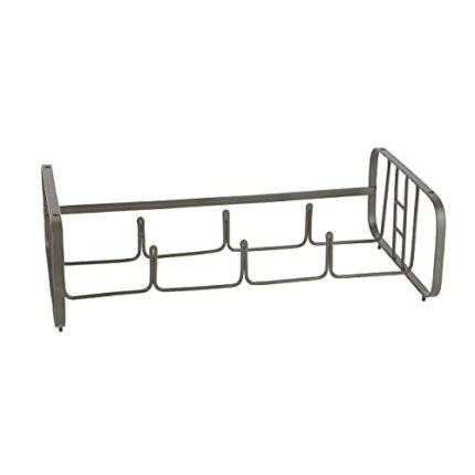 KitchenCraft Living Nostalgia Wire Bottle Rack, Small Wine Rack for 4 Bottles, 22.5 x 44.5 x 13.5cm