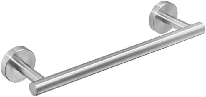 Towel Bar Towel Rail 304 Stainless Steel Heavy Duty bathroom towel rack Wall Mounted Towel Holder Single Rod Storage Rack for Bathroom Kitchen To