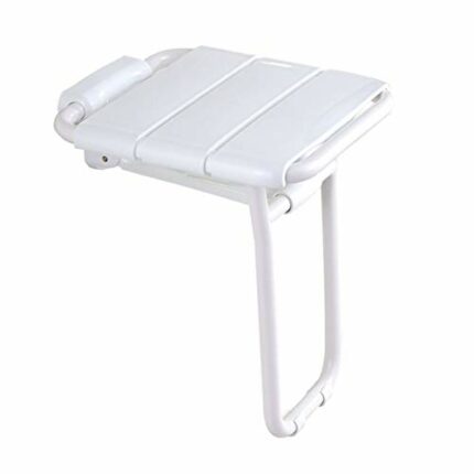Bath Stools,Bathroom Folding Shower Stool with Leg Wall-Mounted Seat Bath Chair,Entrance Hallway to Change Shoes Stool-Disabled/Pregnant Women