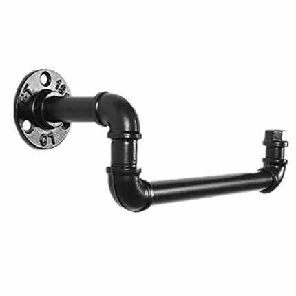HIGOH Towel Rack Single Towel Rail,Wall Mounted Hanging Rack Rail,Vintage Style,Door Handle Towel Rail,Kitchen Towel Rack,Bathroom Accessories,Ba