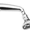 Aqualisa 235047 Hydramax Complete Fixed Head and Arm, Chrome, 90mm, Silver