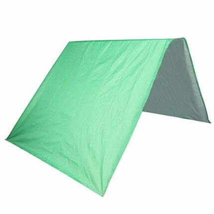 TOPINCN Outdoor Swing Cover Kids Playground Roof Canopy Patio Swing Cover Waterproof Cover Replacement Tarp Sunshade for Garden Patio(Green)