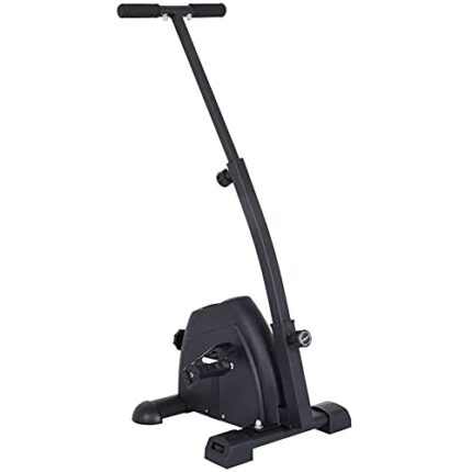 LUNEZY Exercise Bike, Indoor Training Bike Cycling with LCD Display, Arm & Leg Exercise Peddler Machine - Compact Pedal Exerciser - Fitness Equip