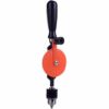 ALREMO HUANGXING - Double Pinion Handdrill,38" Manual Drilling Tool with ABS Handle,1.5 10Mm Capacity Chuck for Craftsman DIY Wood Tools