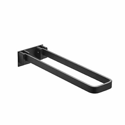 EYHLKM Stainless Steel Bathroom Single Towel Bar Holder Hanging Rack, Brushed Bathroom Towel Bar Rack