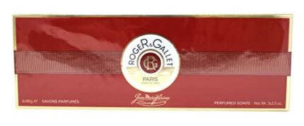ROGER&GALLET Jean Marie Farina Rinfrescante Cofanetto con 3 Saponi Profumati