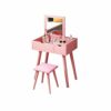 BVDSG Nordic Dressing Table Bedroom Economy Type Simple Floating Window Small Apartment Multi-functional Makeup