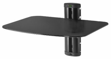 Peerless Single AV Wall Shelf with Glass
