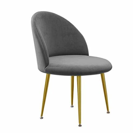 dining chair Kitchen Dining Room Furniture Chairs Velvet Dining Chairs with Metal Legs Velvet Seat And Backrests Kitchen Living Room Lounge Count