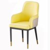 dining chair Kitchen Dining Room Furniture Chairs Living Room Armchair Modern High Back Padded Soft Seat Dining Chairs Water Proof PU Leather Cha