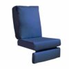 ART TO REAL Outdoor Recliner Replacement Cushion, Patio Chair Sofa Washable Cushion for Outdoor Furniture, Deep Seat, UV Resistant, Fade Resistan