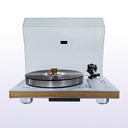 BVDSG Vinyl record player LP record player with tone arm cartridge, sing and put disc suppression governor (Size : 115V)