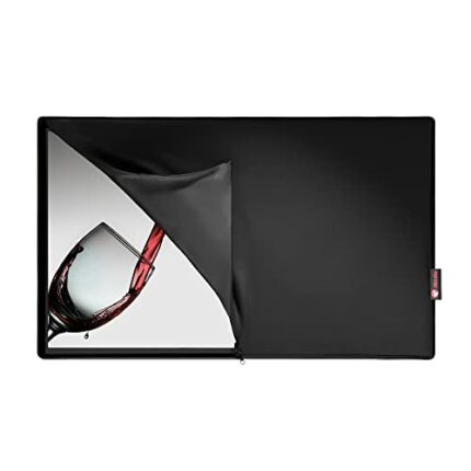 iBirdie Outdoor Waterproof and Weatherproof TV Cover with Zipper flap for 80 to 85 inch Outside Flat Screen TV - Cover Size 75''W x 45''H x 5''D