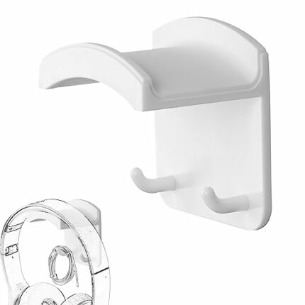 GEEKRIA Gaming Headset Headphone Hook Holder, Headphone Wall Mount Headset Holder, Headsets Hanger Compatible with Bose, Sony, Sennheiser, ATH, A
