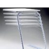 Chums | TV Table Valet Portable - Foldable, Full Adjustable For Eating, Reading, Working From Home And Crafts | White