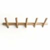 anaan Branch Floating Coat Rack 5 Wall Coat Hooks wood Space Saving Clothes Hanger Rack Holders Wall Mounted Design Hanging Organiser for Coats S
