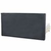 Beliani Modern EU Super King Size 6ft Bed Upholstered Headboard Dark Grey Izernore