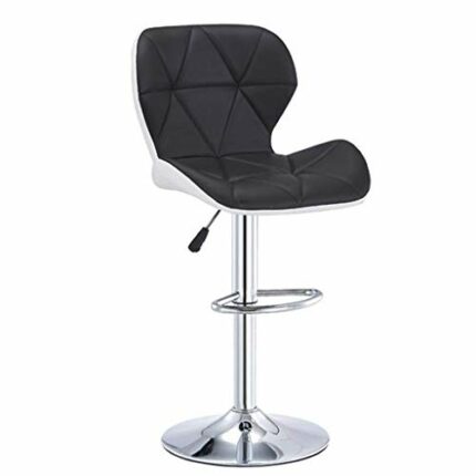 LEIGE Bar Stools High Stool Vintage Bar Stool Iron Art High Back Bar Stool Kitchen Breakfast Suitable for Family and Business Dining Chair