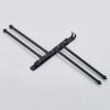 -Shelf,Towel Rack Bathroom Accessory Wall Mounted Towel Holder Swing Out Towel Bar Stainless Steel Bathroom Towel Rack 4-Bar Folding Arm Swivel H